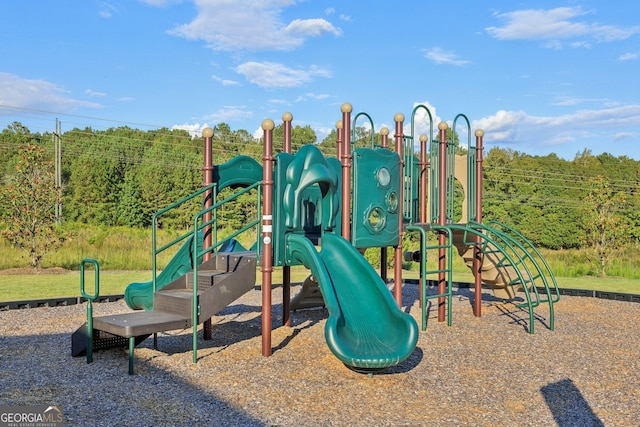 view of play area