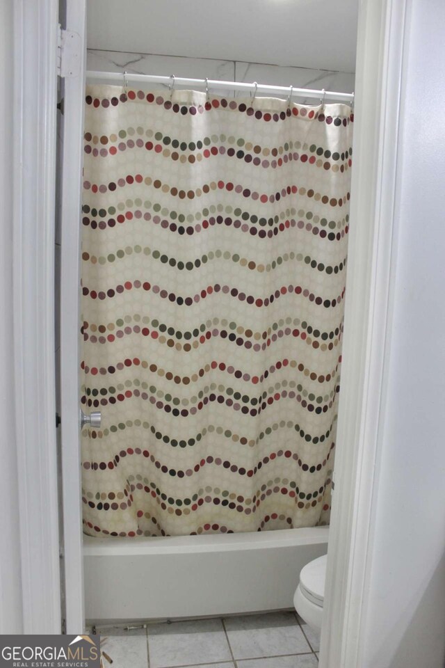 507 Augusta Dr SE, Marietta, GA 30067 - bathroom featuring tile patterned floors and toilet