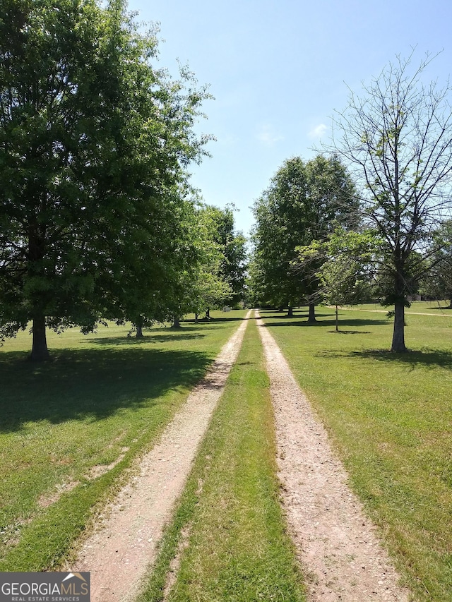 view of road