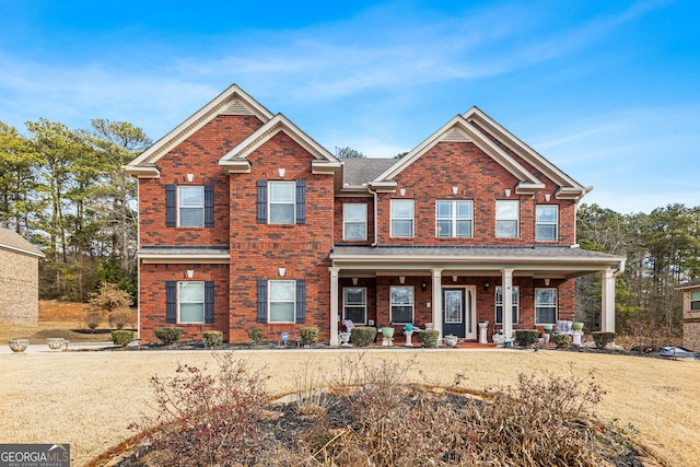 craftsman-style house with a porch