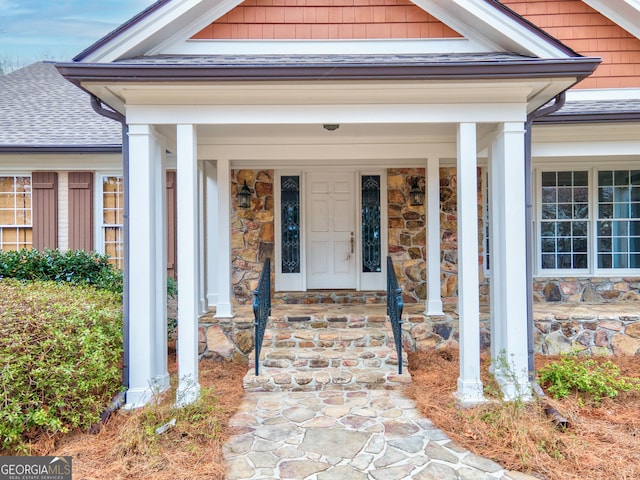 view of property entrance