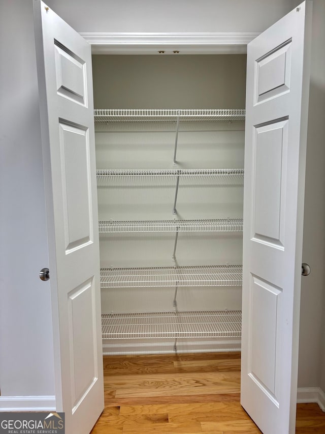 view of closet