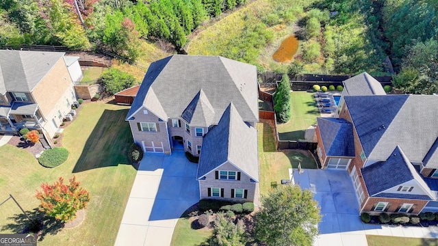 bird's eye view