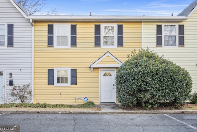 view of townhome / multi-family property