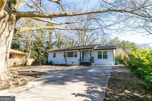 2105 Fellowship Rd, Tucker, GA 30084 - view of front of property with concrete driveway