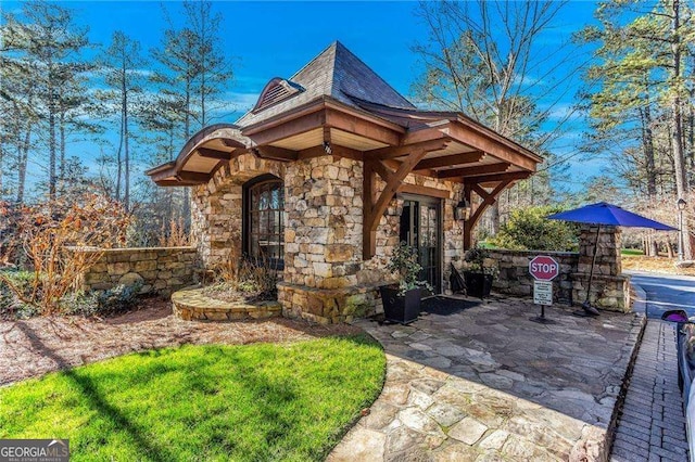 5152 Boulder Bluff Way, Suwanee, GA 30024 - view of patio / terrace
