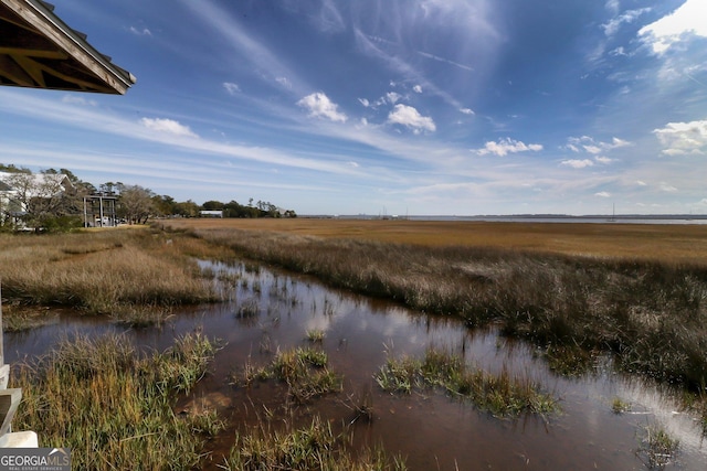 property view of water