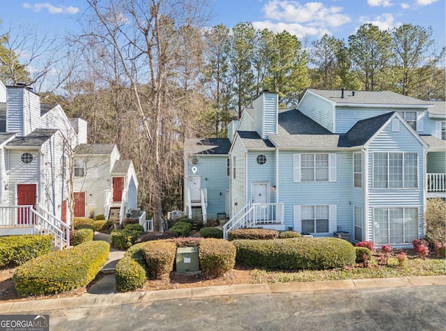 view of front of house