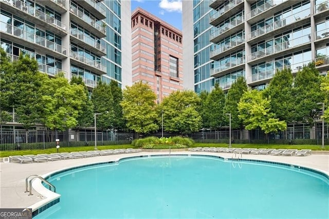 44 Peachtree Pl NW Unit 1828, Atlanta, GA 30309 - view of community pool