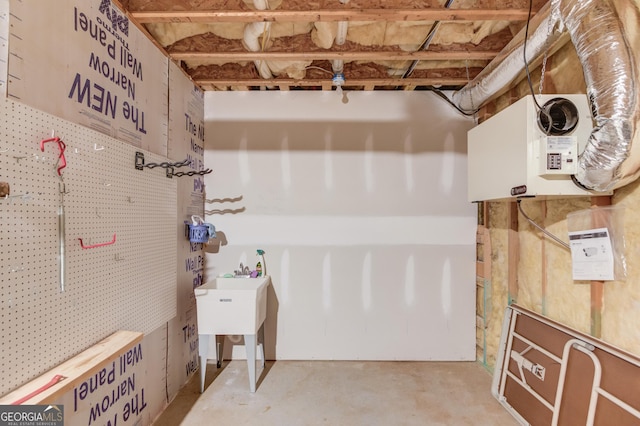 6706 Amherst Dr, Hoschton, GA 30548 - view of unfinished basement