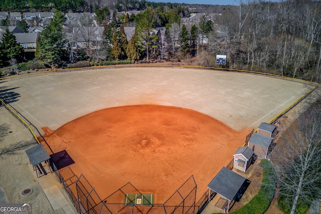 bird's eye view