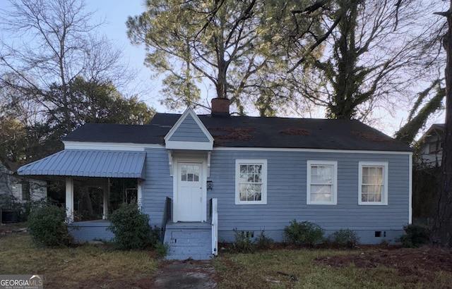 view of front of house