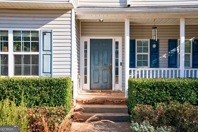 view of property entrance