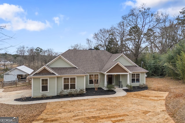 view of craftsman-style house