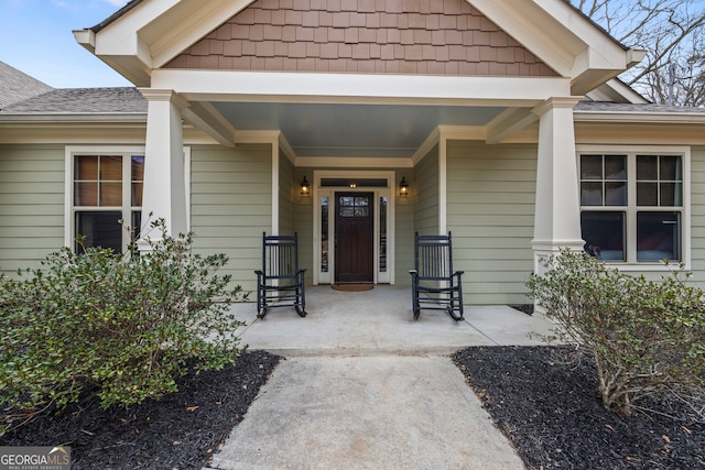 view of property entrance