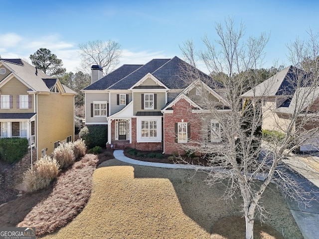 view of craftsman-style home