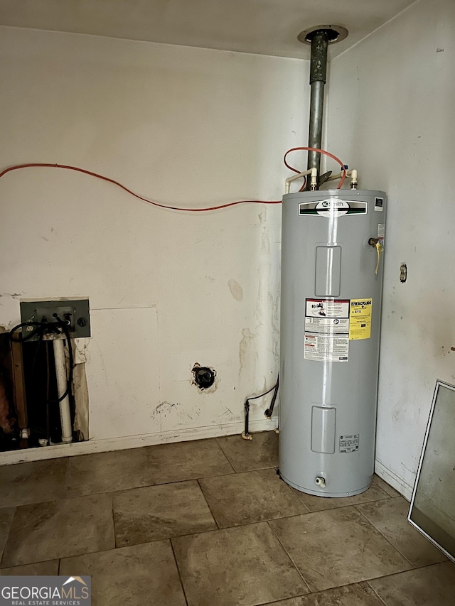 utilities featuring water heater