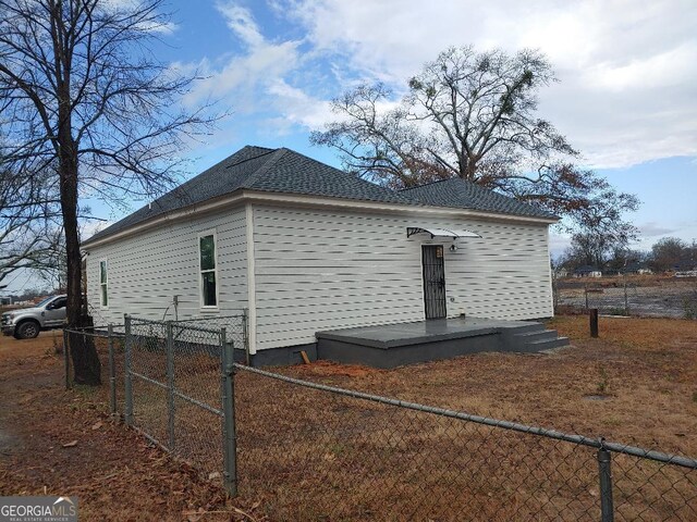 view of property exterior