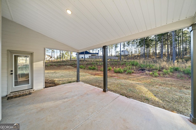 view of patio