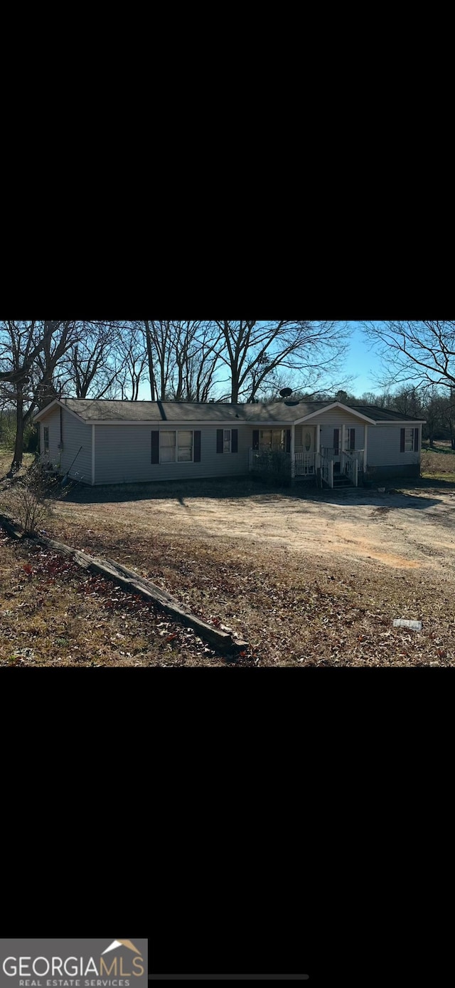 view of rear view of house