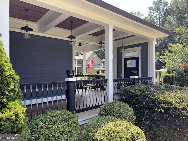 10 Plum Blossom Ln, Hampton, GA 30228 - deck with a porch
