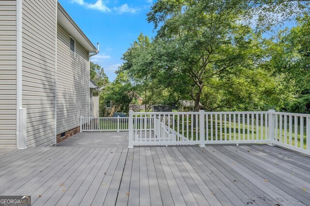 view of deck