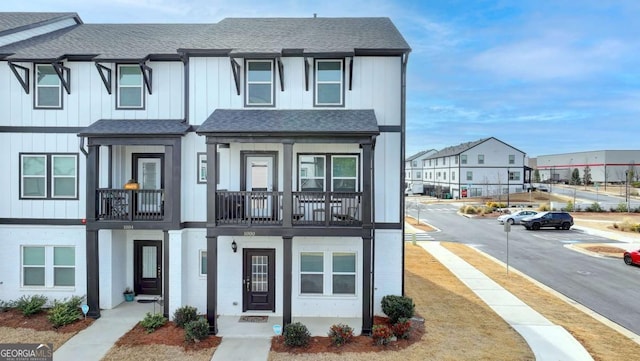 view of townhome / multi-family property