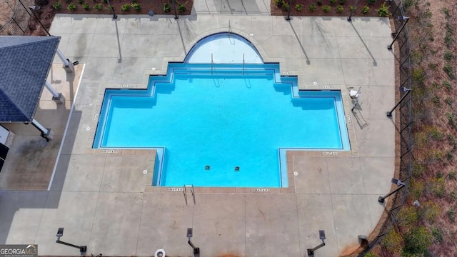 view of pool