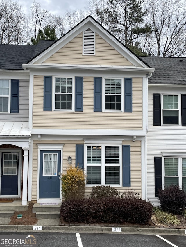 view of townhome / multi-family property