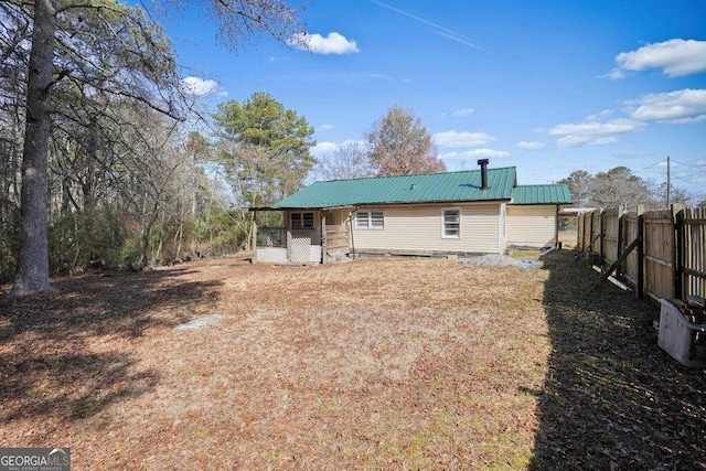 view of rear view of house