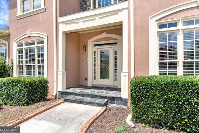 view of entrance to property