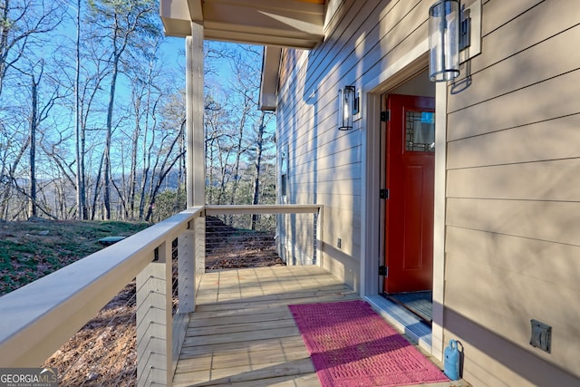 view of property entrance