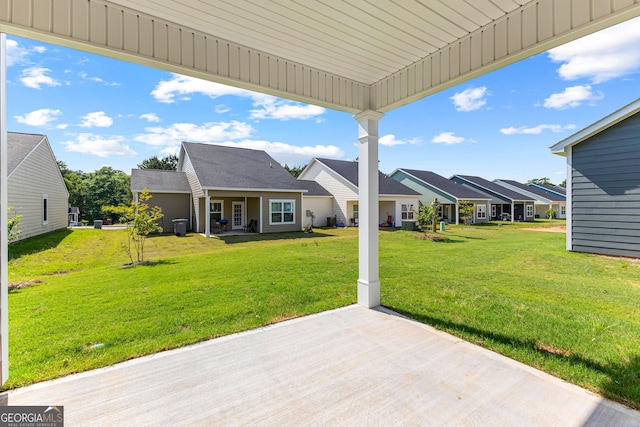 205 Lenox Cir, Lagrange, GA 30241 - view of patio / terrace featuring a porch and a residential view