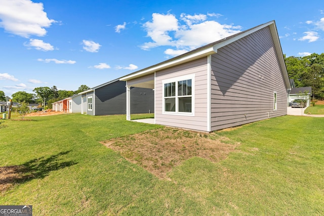 205 Lenox Cir, Lagrange, GA 30241 - view of home's exterior with a lawn
