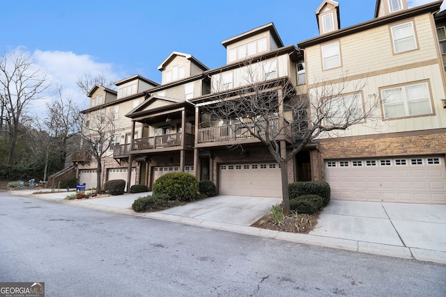 view of townhome / multi-family property