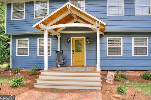 view of property entrance