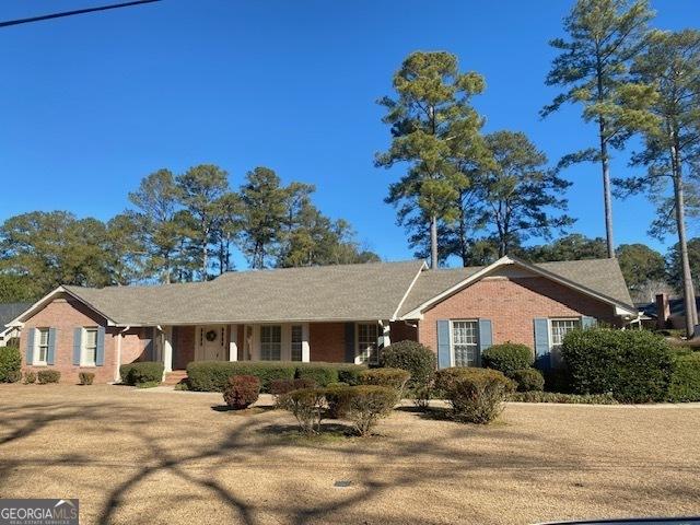 view of ranch-style house