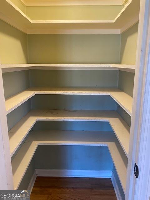 view of pantry