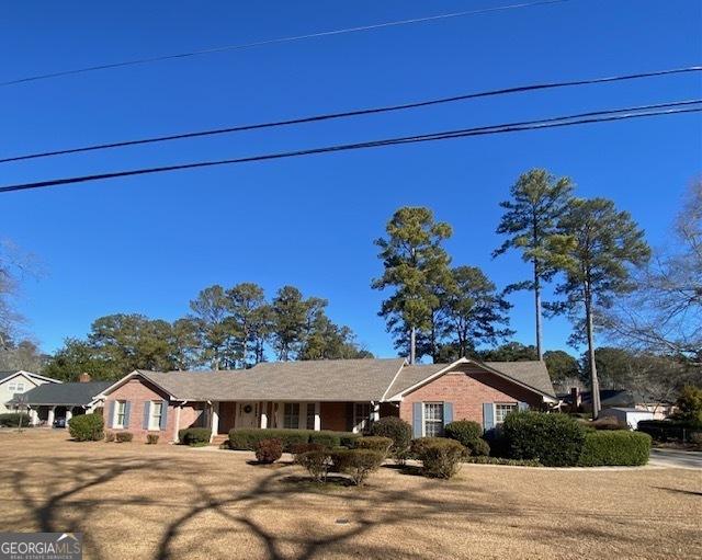 view of ranch-style house