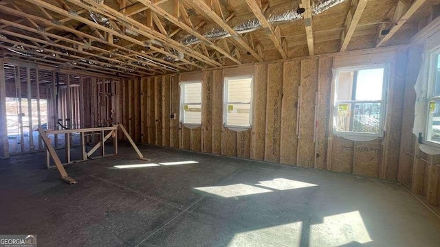 miscellaneous room featuring plenty of natural light