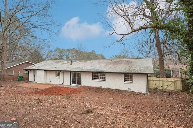 view of back of house