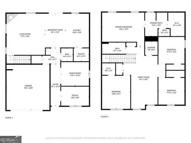 8819 Sibella Ct, Lithia Springs, GA 30122 - property floor plan
