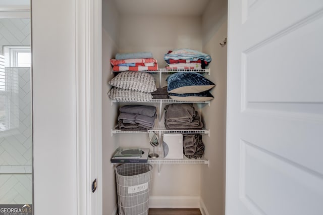 view of closet