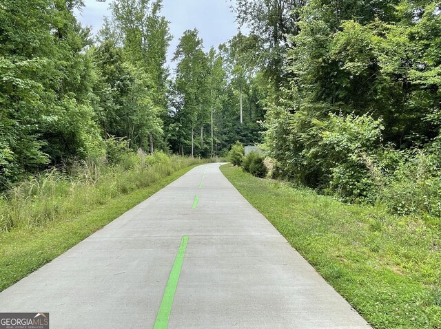 view of road