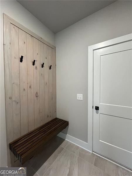 view of mudroom