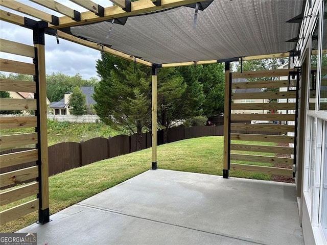 view of patio / terrace