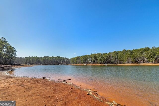 property view of water