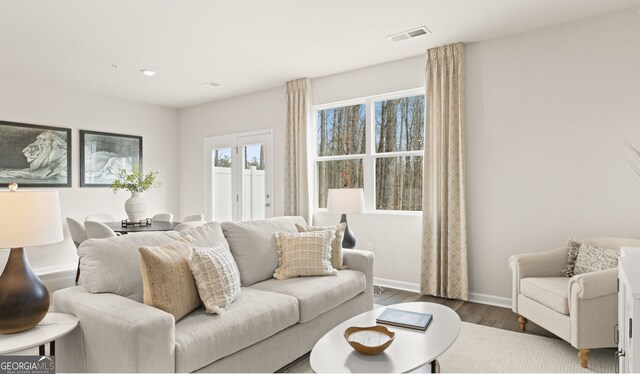 321 Sound Cir, Stockbridge, GA 30281 - living room featuring hardwood / wood-style floors