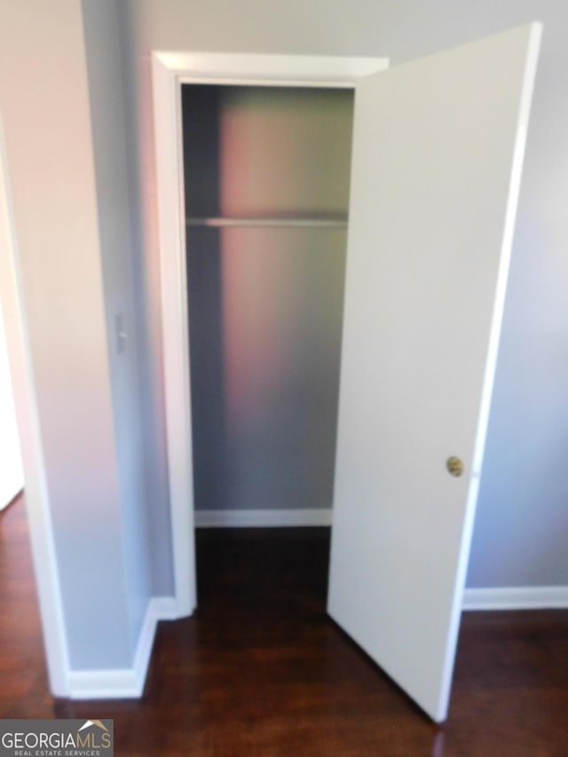 view of closet