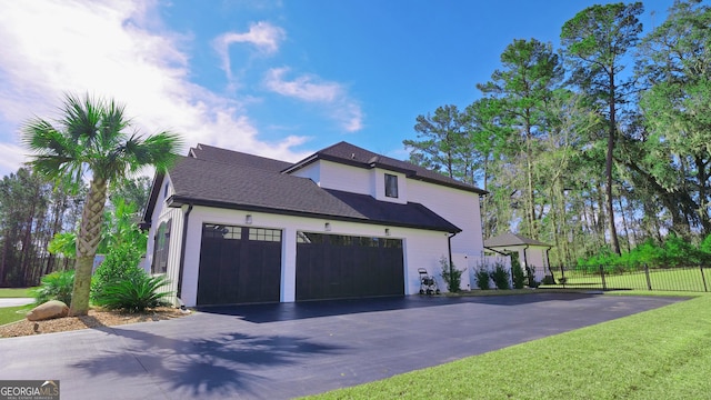 view of side of property